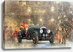 Постер Миллер Питер (совр) Christmas Bentley
