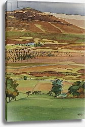 Постер Тиздейл Анна (совр) Across the Glen, Dervaig, Isle of Mull
