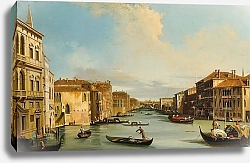Постер Venice, the Grand Canal from Palazzo Balbi to the Rialto Bridge