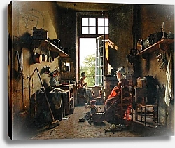 Постер Дроллинг Мартин Interior of a Kitchen, 1815
