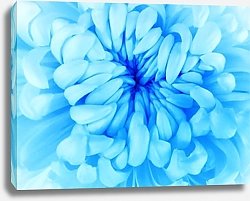 Постер Голубой цветочный центр