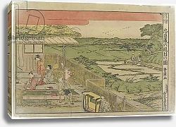 Постер Тоёкуни Утагава Perspective Print:Scene from Act 6 of the Fotry-seven Ronin