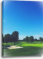 Постер Поля для гольфа