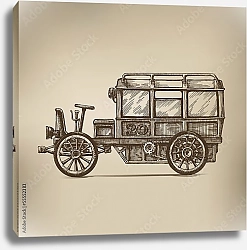 Постер Старинный автомобиль 2