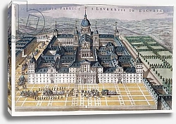 Постер Школа: Голландская 17в View of the Madrid Escorial, c.1662-5