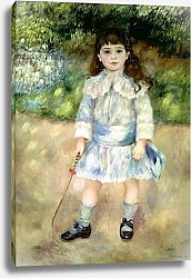 Постер Ренуар Пьер (Pierre-Auguste Renoir) Child with a Whip, 1885