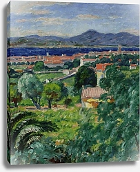 Постер Панкевич Юзеф Landscape from Saint-Tropez