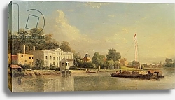 Постер Скотт Самуэль Alexander Pope's Villa, Twickenham, c.1759