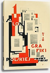 Постер Плотлевский Тадеуш 1 Salon Grafiki Polskiej. 21 I; 9 II. Nowy Świat 19