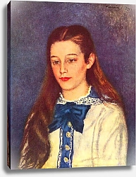 Постер Ренуар Пьер (Pierre-Auguste Renoir) Портрет Терезы Берар