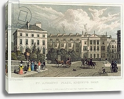 Постер Шепард Томас (последователи) St. Andrews Place, Regents Park, 1828