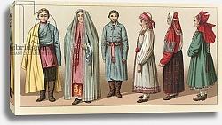 Постер Школа: Французская 19в. Russia Costume 6