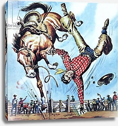 Постер МакКоннел Джеймс Rough-Ride at the Rodeo