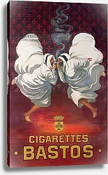 Постер Капиелло Леонетто Poster advertising the cigarette brand, Bastos