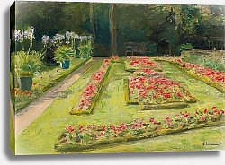 Постер Либерман Макс The Flower Terrace in the Wannsee Garden, 1921