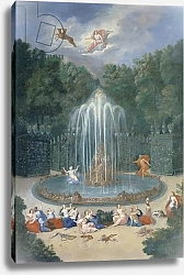 Постер Котель Джин Младший The Groves of Versailles. View of the Star or Mountain of Water with Alph persuing Arethusa