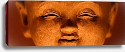 Постер Лицо смеющегося Будды