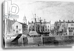Постер Шепард Томас (акв) The Gun Dock at Wapping, 1850