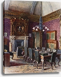 Постер Флауер Чарльз The Treasury Board Room, office of the Chancellor of the Exchequer