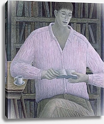 Постер Эдиналл Рут (совр) Man Reading, 1998