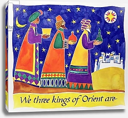 Постер Бакстер Кэти (совр) We Three Kings of Orient Are