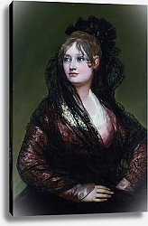 Постер Гойя Франсиско (Francisco de Goya) Дона Изабель де Порсель