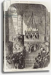 Постер The Russian Coronation, the Crowning of the Emperor in the Cathedral of the Assumption