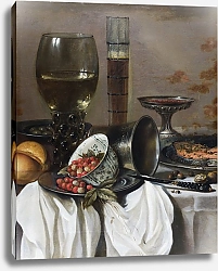 Постер Клас Питер Натюрморт с посудой для питья