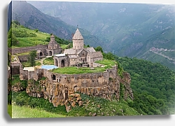 Постер  Татев, древний монастырь в Армении