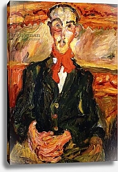 Постер Сутин Хаим Man in Red Scarf; L'Homme au Foulard Rouge, c.1921