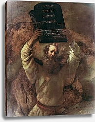 Постер Рембрандт (Rembrandt) Moses Smashing the Tablets of the Law, 1659