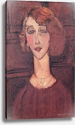 Постер Модильяни Амедео (Amedeo Modigliani) Renee, 1917