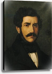 Постер Школа: Итальянская 19в Portrait of Gaetano Donizetti