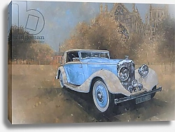 Постер Миллер Питер (совр) Bentley by Kellner, 1936