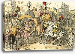 Постер Лич Джон Pyrrhus arrives in Italy with his troupe