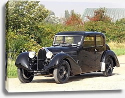 Постер Bugatti Type 57 by Galibier '1936