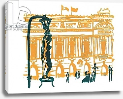 Постер Орр Шарлотта (совр) Paris Opera House, 2014, screen print