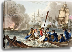 Постер Хит Уильям (грав, бат) Anecdote at the Battle of Trafalgar, 1817