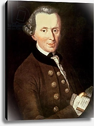 Постер Школа: Немецкая 18в. Portrait of Emmanuel Kant 2