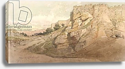 Постер Хааг Карл The Northern Wall of Jerusalem, 1859