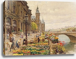 Постер Фирмин Мари The Parisian Flower Market