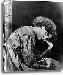 Постер Парсонс Джон Jane Morris, posed by Dante Gabriel Rossetti, 1865 11
