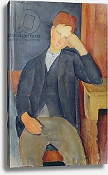 Постер Модильяни Амедео (Amedeo Modigliani) The young apprentice, c.1918-19