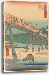 Постер Утагава Хирошиге (яп) Okazaki