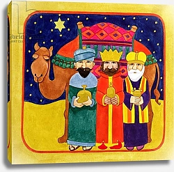 Постер Бентон Линда (совр) Three Kings and Camel