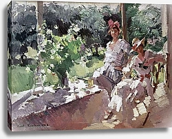 Постер Коровин Константин A Terrace, 1916