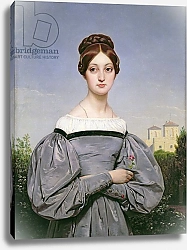 Постер Верне Эмиль Portrait of Louise Vernet Daughter of the Artist