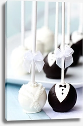 Постер Свадебные пирожные на палочках