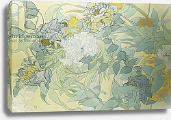 Постер Фёр Джордж Japanese Flowers; Les Fleurs Japonaise,