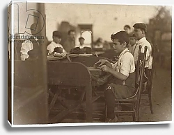 Постер Хайн Льюис (фото) Child apprentice at De Pedro Casellas Cigar Factory, Tampa, Florida, 1909